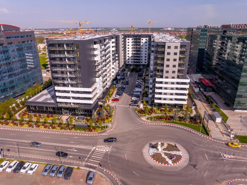 Pipera Cortina North mobilat/ utilat lux la cheie etaj 4